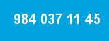 984 037 11 45 984 037 11 45